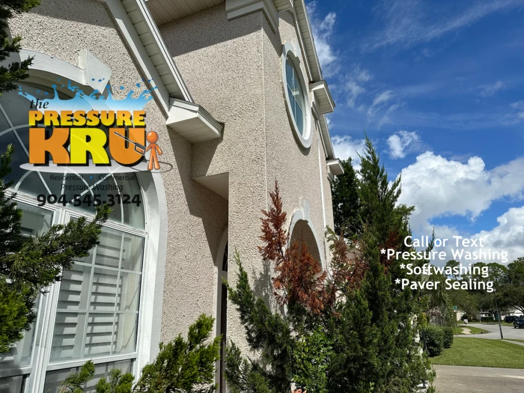 Coquina House washing St Johns FL