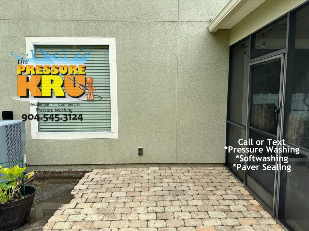 Image showing Pressure Washing St Johns FL Stucco Cleaning After