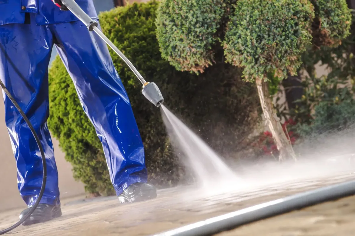 Image Showing commercial power washing service - St Johns FL