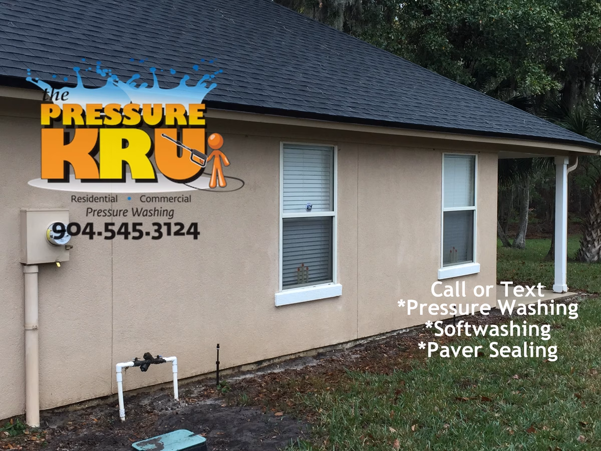 Bartram Park Home after expert exterior house washing services.