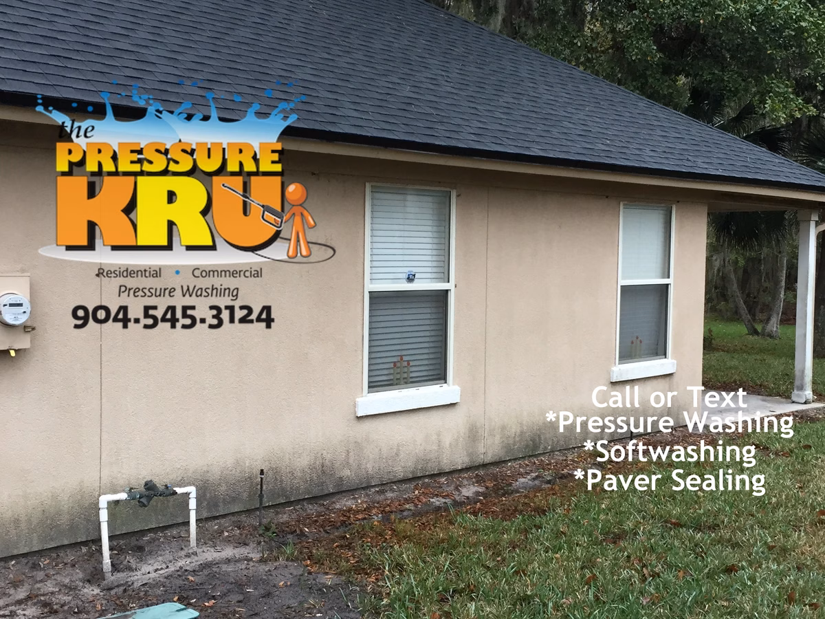 Bartram Park Home before expert exterior house washing services.