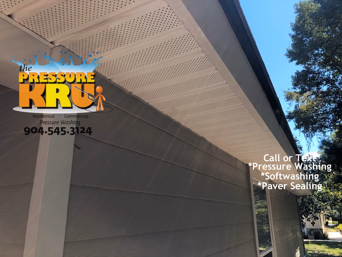 After Pressure Cleaning South Bridge neighborhood near Race Track Rd.