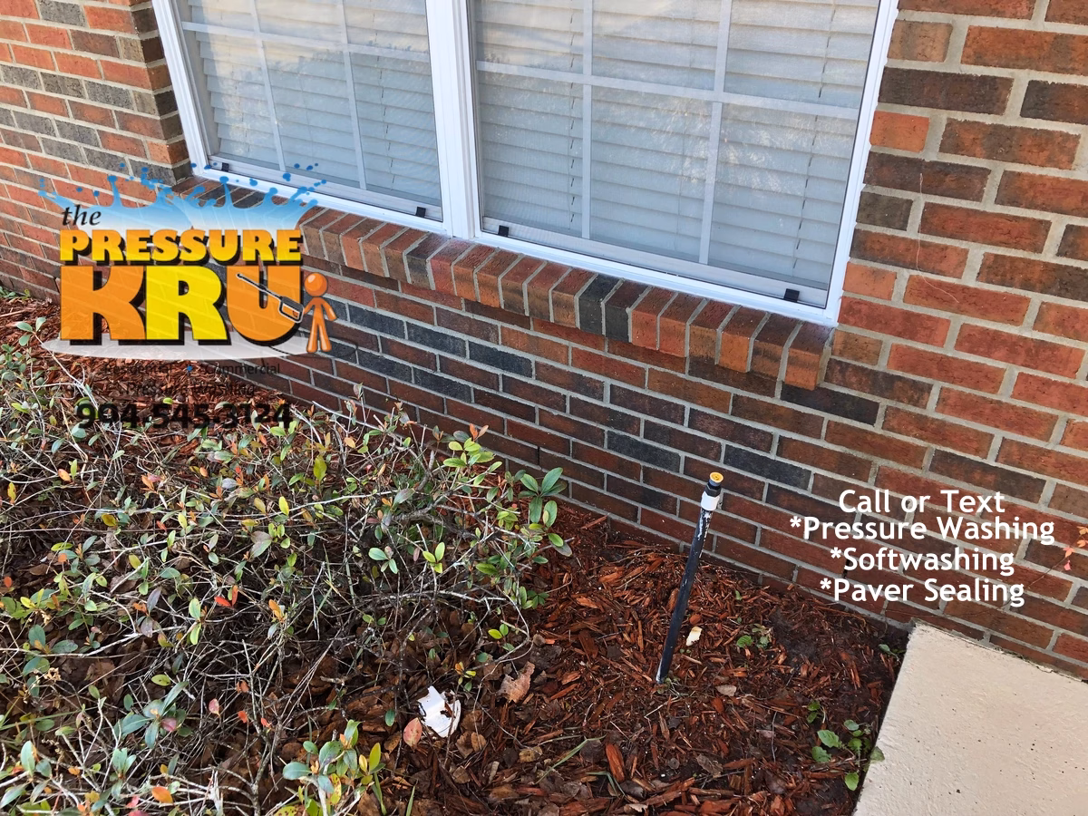 Professional brick exterior cleaning service near Jacksonville FL
