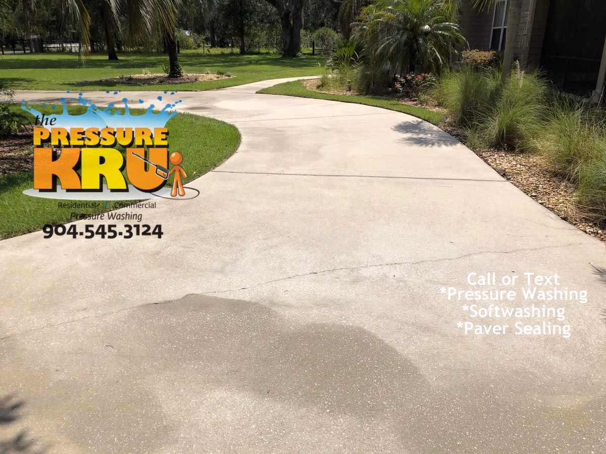 Local pressure washing authority in St. Johns, FL and metro area. After cleaning.